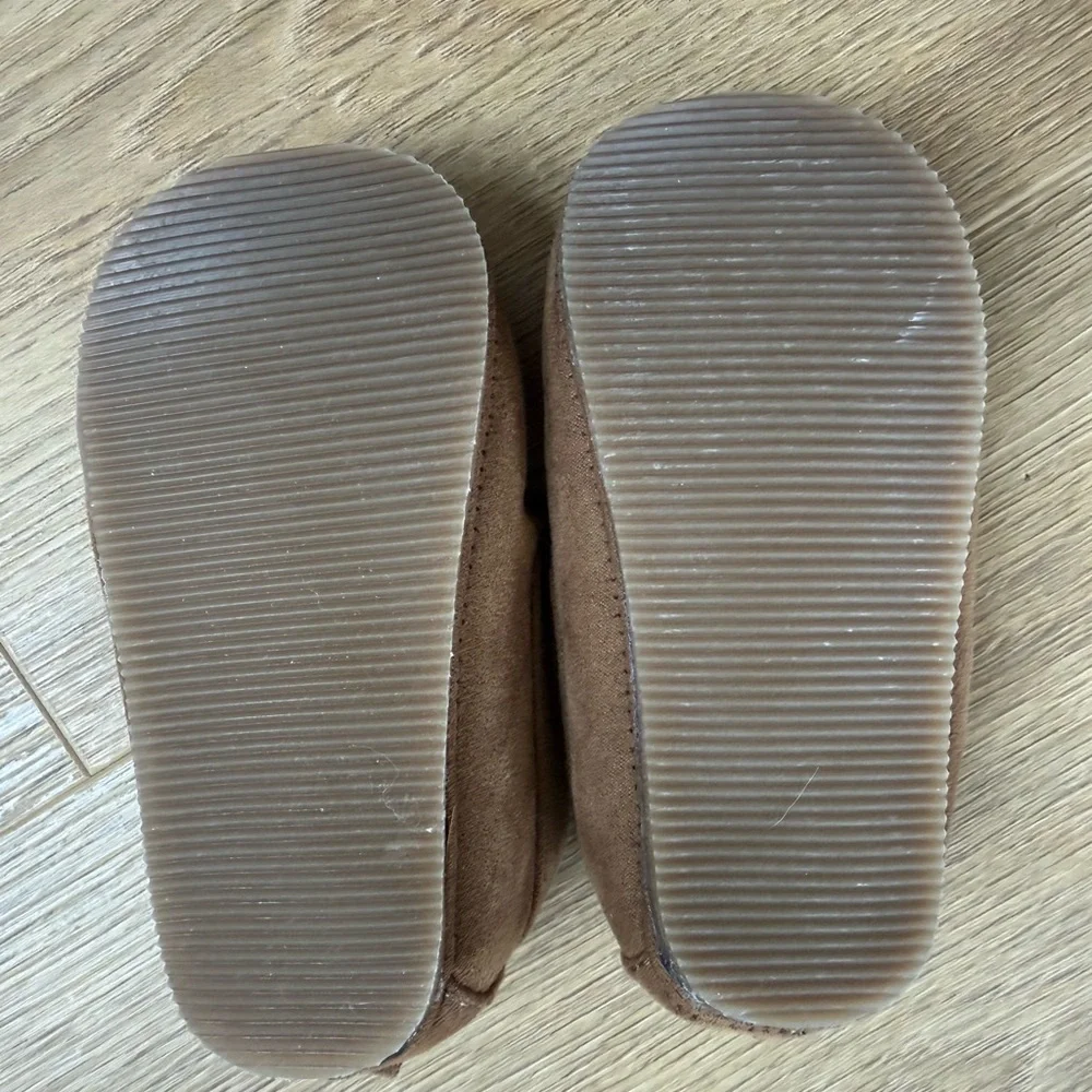 H&M Brown Kids Moccasin Slip-Ons - 9/12 months